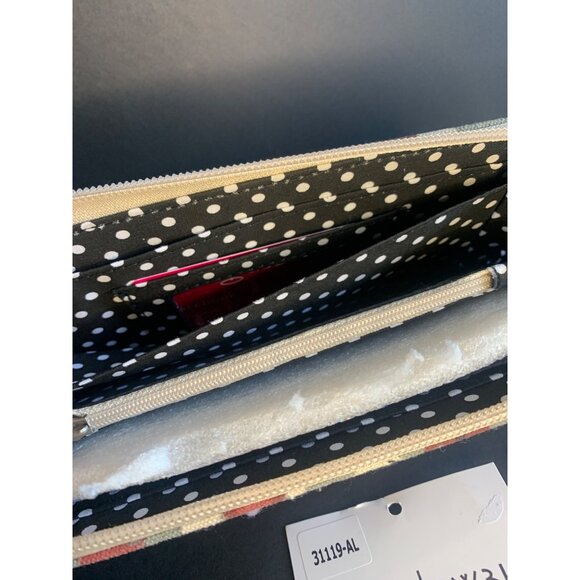 Bungalow 360 Alpaca Llama Design Zip Around Wallet - New - Picture 4 of 11